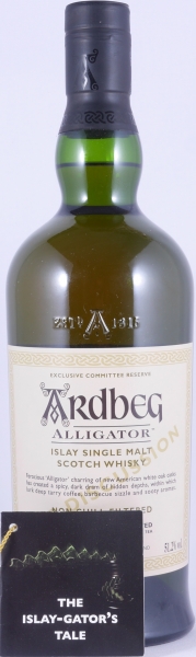 Ardbeg Alligator Exclusive Committee Reserve Limited Edition Islay Single Malt Scotch Whisky Cask Strength 51,2%