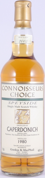 Caperdonich 1980 24 Years Refill Sherry Hogsheads Gordon und MacPhail Connoisseurs Choice Speyside Single Malt Scotch Whisky 46.0%