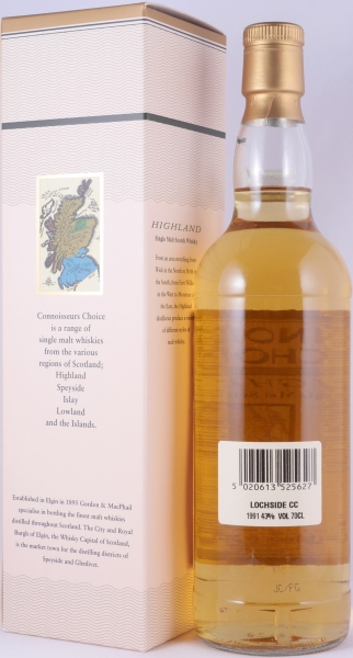Lochside 1991 12 Years Gordon und MacPhail Connoisseurs Choice Highland Single Malt Scotch Whisky 43,0%