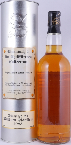 Millburn 1983 18 Years Sherry Butt Cask No. 1405 Signatory The Un-Chillfiltered Collection Highland Single Malt Scotch Whisky 46.0%