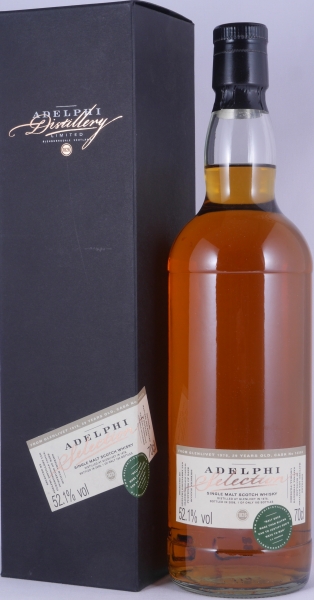 Glenlivet 1978 29 Years American Oak Hogshead Cask No. 13503 Adelphi Selection Speyside Single Malt Scotch Whisky Cask Strength 52,1%