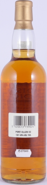 Port Ellen 1981 19 Years Gordon und MacPhail Connoisseurs Choice Islay Single Malt Scotch Whisky 40,0%