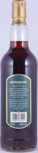 Miltonduff 1969 39 Years Sherry Butt Gordon und MacPhail Rare Vintage Speyside Single Malt Scotch Whisky 43,0%