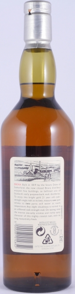 Brora 1977 21 Years Diageo Rare Malts Selection Limited Edition Highland Single Malt Scotch Whisky Cask Strength 56.9%