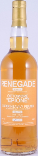 Bruichladdich 2007 6 Years Octomore Epione Renegade MBRPT2 Islay Single Malt Scotch Whisky 50.0%