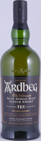 Ardbeg Ten Black Mystery II Limited Edition Islay Single Malt Scotch Whisky 46.0%