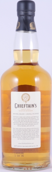 Imperial 1982 20 Years Fino Sherry Cask No. 3710 Ian McLeods Chieftains Choice Speyside Single Malt Scotch Whisky 46.0%