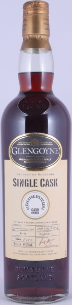 Glengoyne 1993 18 Years American Sherry Oak Hoggie Cask No. 619 Cask Owner Highland Single Malt Scotch Whisky 55,2%