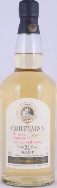 Banff 1978 21 Years Ian McLeod Chieftains Choice Highland Single Malt Scotch Whisky 43.0%