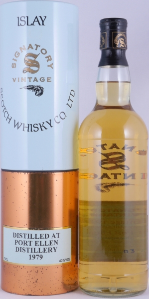Port Ellen 1979 23 Years Oak Cask No. 5154 Signatory Vintage Islay Single Malt Scotch Whisky 43,0%