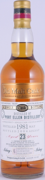 Port Ellen 1982 23 Years Sherry Cask No. DL 612 Douglas Laing Old Malt Cask Islay Single Malt Scotch Whisky 50.0%