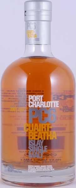Bruichladdich Port Charlotte PC 6 2001 6 Years Cuairt-Beatha Islay Single Malt Scotch Whisky 61,6%