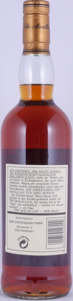 Macallan 12 Years Sherry Wood Highland Single Malt Scotch Whisky 43,0%