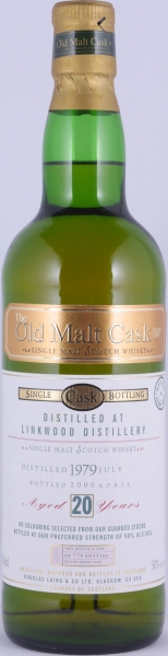 Linkwood 1979 20 Years Sherry Cask Douglas Laing Old Malt Cask Single Cask Speyside Single Malt Scotch Whisky 50.0%