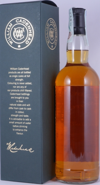 Macallan-Glenlivet 1989 25 Years Bourbon Barrel Cadenhead Speyside Single Malt Scotch Whisky Cask Strength 51.4%