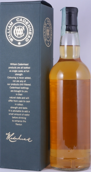 Macallan-Glenlivet 1989 26 Years Bourbon Barrel Cadenhead Speyside Single Malt Scotch Whisky Cask Strength 49.6%