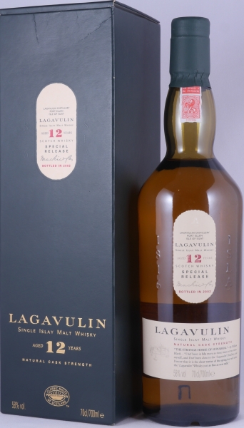 Lagavulin 12 Years 1st Special Release 2002 Limited Edition Islay Single Malt Scotch Whisky Cask Strength 58.0%