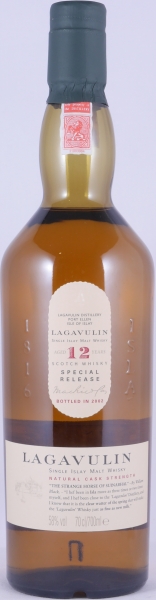 Lagavulin 12 Years 1st Special Release 2002 Limited Edition Islay Single Malt Scotch Whisky Cask Strength 58.0%