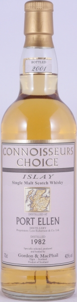 Port Ellen 1982 19 Years Gordon and MacPhail Connoisseurs Choice Islay Single Malt Scotch Whisky 40.0%
