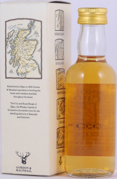 Glencraig 1970 26 Years Gordon und MacPhail Connoisseurs Choice Miniatur Speyside Single Malt Scotch Whisky 40,0%