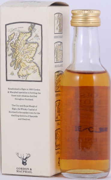 Glenlossie 1974 21 Years Gordon und MacPhail Connoisseurs Choice Miniatur Speyside Single Malt Scotch Whisky 40,0%