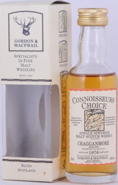 Cragganmore 1976 17 Years Gordon und MacPhail Connoisseurs Choice Speyside Single Malt Scotch Whisky 40,0%