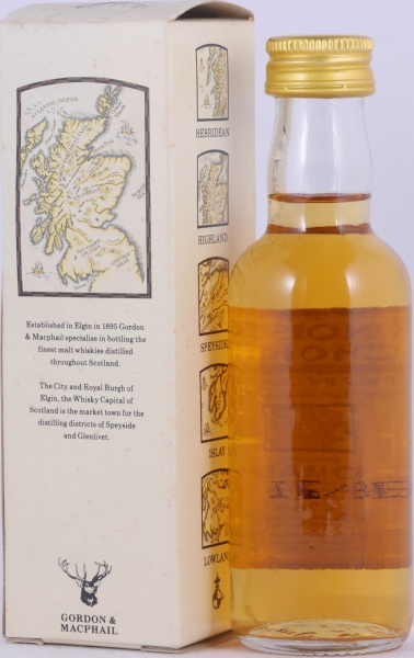Tomatin 1968 30 Years Gordon and MacPhail Connoisseurs Choice Miniature Highland Single Malt Scotch Whisky 40.0%