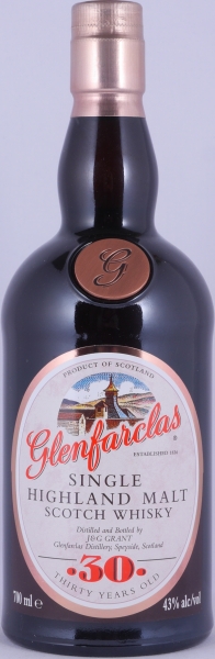 Glenfarclas 30 Years Golden G Limited Edition Highland Single Malt Scotch Whisky 43.0%