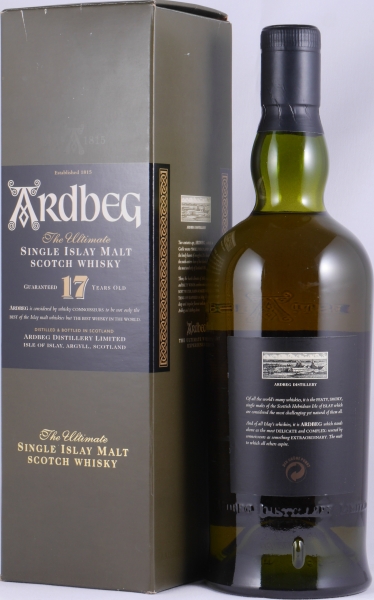 Ardbeg 17 Years Release 2002 Limited Edition Islay Single Malt Scotch Whisky 40.0%