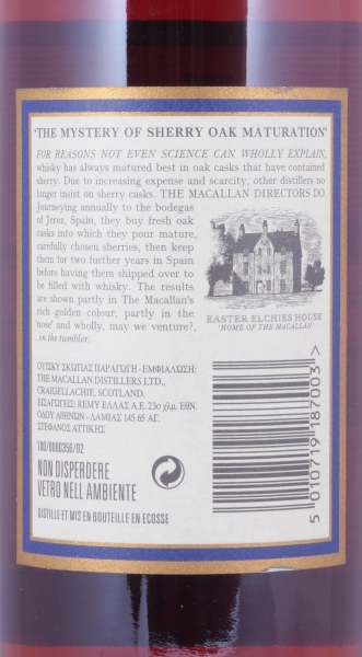 Macallan 1981 18 Years Sherry Oak Highland Single Malt Scotch Whisky 43,0%
