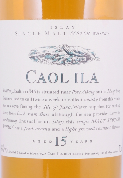 Caol Ila 15 Years Flora and Fauna Old Bottling 1990s Islay Single Malt Scotch Whisky 43,0%