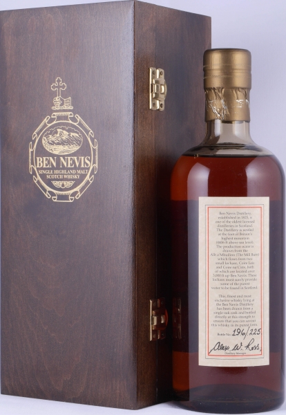 Ben Nevis 1967 37 Years Sherry Hogshead Cask No. 2219 Highland Single Malt Scotch Whisky Cask Strength 54,4%