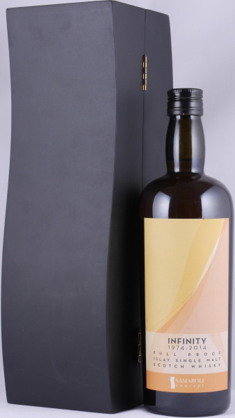 Bunnahabhain / Samaroli Infinity 1974 40 Years Oak Cask No. 604 Full Proof Islay Single Malt Scotch Whisky 43,60%