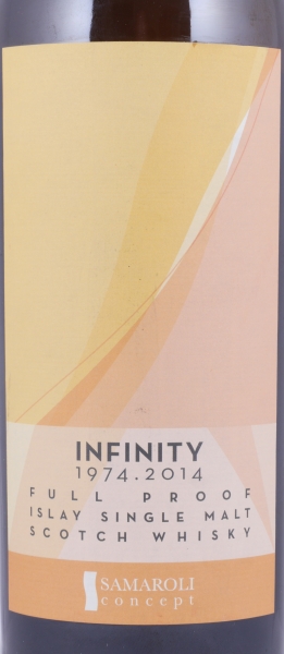 Bunnahabhain / Samaroli Infinity 1974 40 Years Oak Cask No. 604 Full Proof Islay Single Malt Scotch Whisky 43,60%