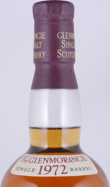 Glenmorangie 1972 22 Years Single Barrel Cask No. 1830 Rare Vintage Limited Bottling Highland Single Malt Scotch Whisky 46,0%