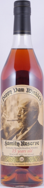 Pappy Van Winkles 15 Years Family Reserve Kentucky Straight Bourbon Whiskey 53.5%