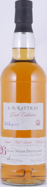 Glen Mhor 1982 26 Years Bourbon Cask No. 1216 Individual Single Cask Bottling Highland Single Malt Scotch Whisky 55.4%