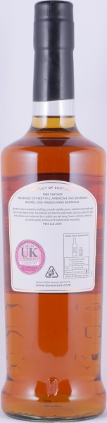 Bowmore 1989 24 Years First Fill American Oak Bourbon Barrel / French Wine Barrique Feis Ile 2014 Islay Single Malt Scotch Whisky 53,3%