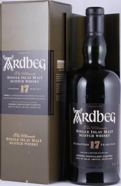Ardbeg 17 Years Release 1997 Limited Edition Islay Single Malt Scotch Whisky 40,0%