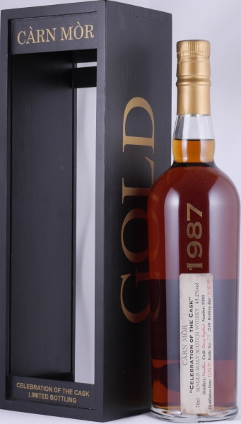 Macallan 1987 28 Years Sherry Hogshead Cask No. 3330 Càrn Mòr Celebration of the Cask Highland Single Malt Scotch Whisky 43,2%