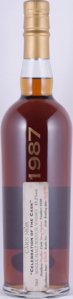 Macallan 1987 28 Years Sherry Hogshead Cask No. 3330 Càrn Mòr Celebration of the Cask Highland Single Malt Scotch Whisky 43,2%
