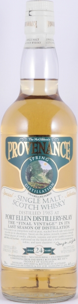 Port Ellen 1983 Over 24 Years Refill Butt Cask DMG No. 4127 Douglas McGibbons Provenance Islay Single Malt Scotch Whisky 46.0%