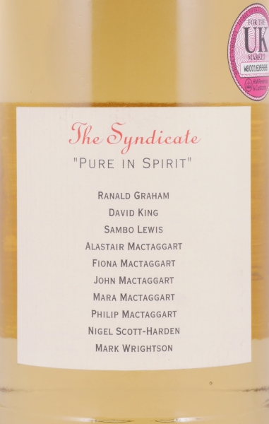 Lagavulin 15 Years The Syndicates Pure in Spirit Single Cask Islay Single Malt Scotch Whisky Cask Strength 59.2%