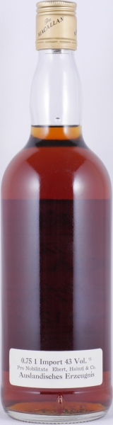 Macallan 12 Years Sherry Wood Highland Single Malt Scotch Whisky 43.0% bottled by Campbell, Hope and King