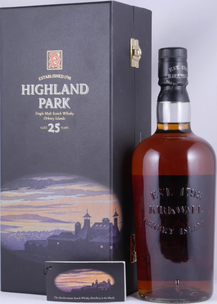 Highland Park 25 Years Sherry Cask Release 2004 Orkney Islands Single Malt Scotch Whisky 50,7%