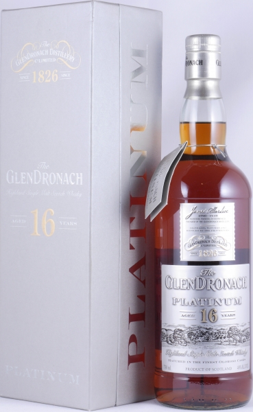 Glendronach Platinum 16 Years Oloroso Sherry Casks First Release 2012 Highland Single Malt Scotch Whisky 48,0%