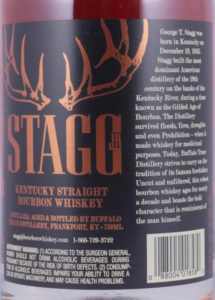 Stagg Jr. Release 2019 / Batch 13 Kentucky Straight Bourbon Whiskey Barrel Proof 64,2%