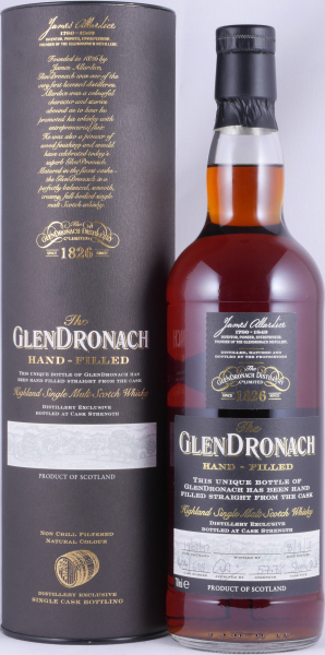 Glendronach 1993 25 Years Sherry Butt Cask No. 698 Distillery Managers Exclusive Hand-Filled Highland Single Malt Scotch Whisky 57.7%