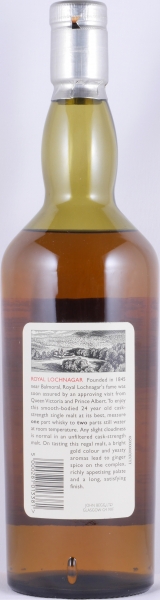 Royal Lochnagar 1972 24 Years Diageo Rare Malts Selection Limited Edition Highland Single Malt Scotch Whisky Cask Strength 55,7%