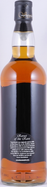 Caperdonich 1972 38 Years Oak Cask No. 7440 Duncan Taylor Rarest of the Rare Speyside Single Malt Scotch Whisky 53,6%